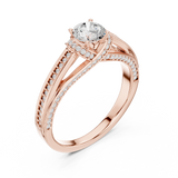 Ladies Ring LR-0304@7 - Rose Gold - Image
