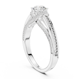 Ladies Ring LR-0304@7 - White Gold - Image