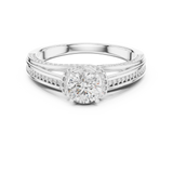 Ladies Ring LR-0304@7 - White Gold - Image