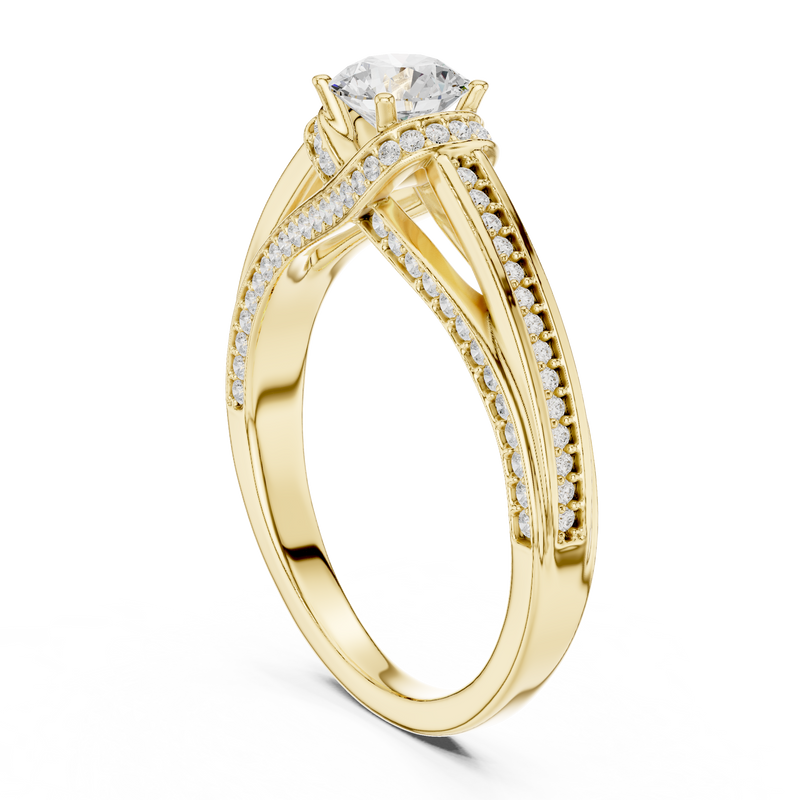 Ladies Ring LR-0304@7 - Yellow Gold - Image