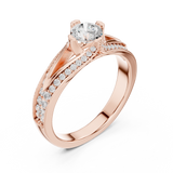 Ladies Ring LR-0305@7 - Rose Gold - Image