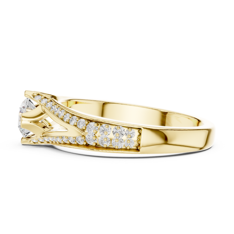 Ladies Ring LR-0305@7 - Yellow Gold - Image