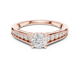 Ladies Ring LR-0309@7 - Rose Gold - Image