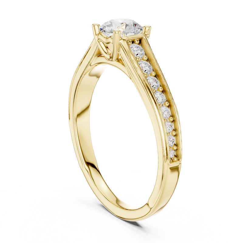 Ladies Ring LR-0309@7 - Yellow Gold - Image