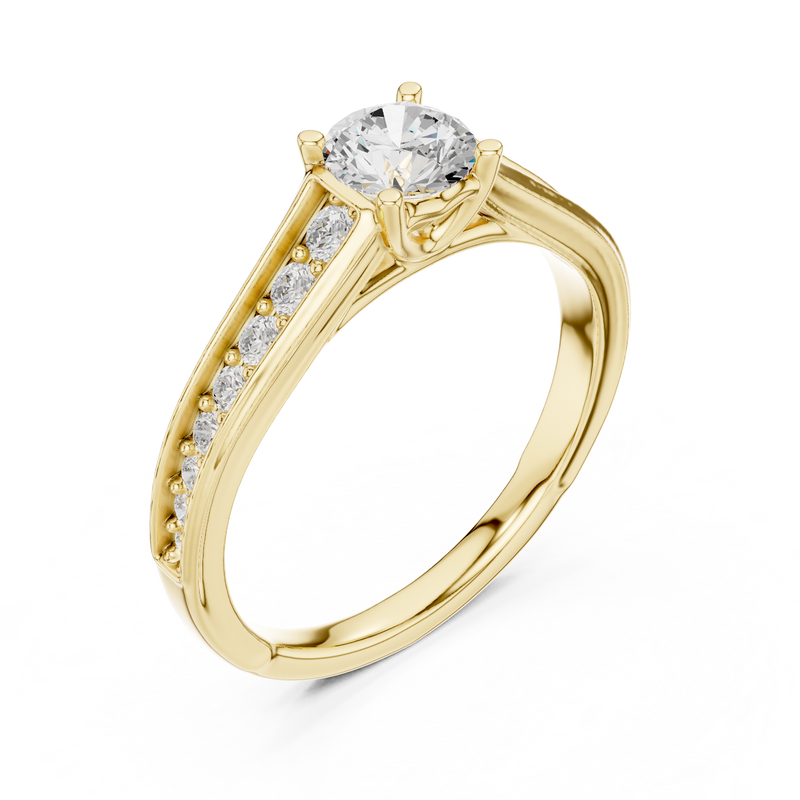 Ladies Ring LR-0309@7 - Yellow Gold - Image