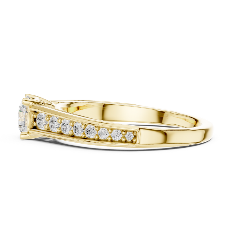 Ladies Ring LR-0309@7 - Yellow Gold - Image