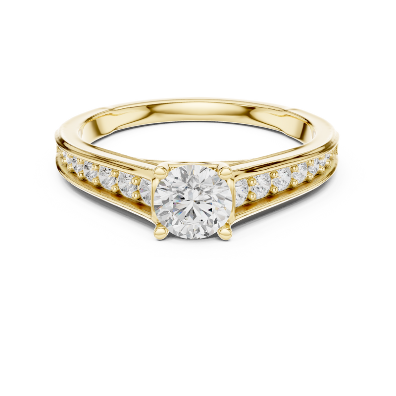 Ladies Ring LR-0309@7 - Yellow Gold - Image