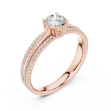 Ladies Ring LR-0310@7 - Rose Gold - Image