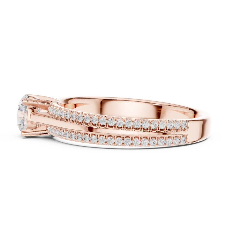 Ladies Ring LR-0310@7 - Rose Gold - Image
