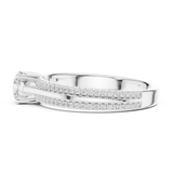 Ladies Ring LR-0310@7 - White Gold - Image