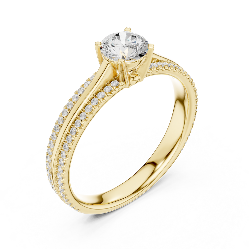 Ladies Ring LR-0310@7 - Yellow Gold - Image