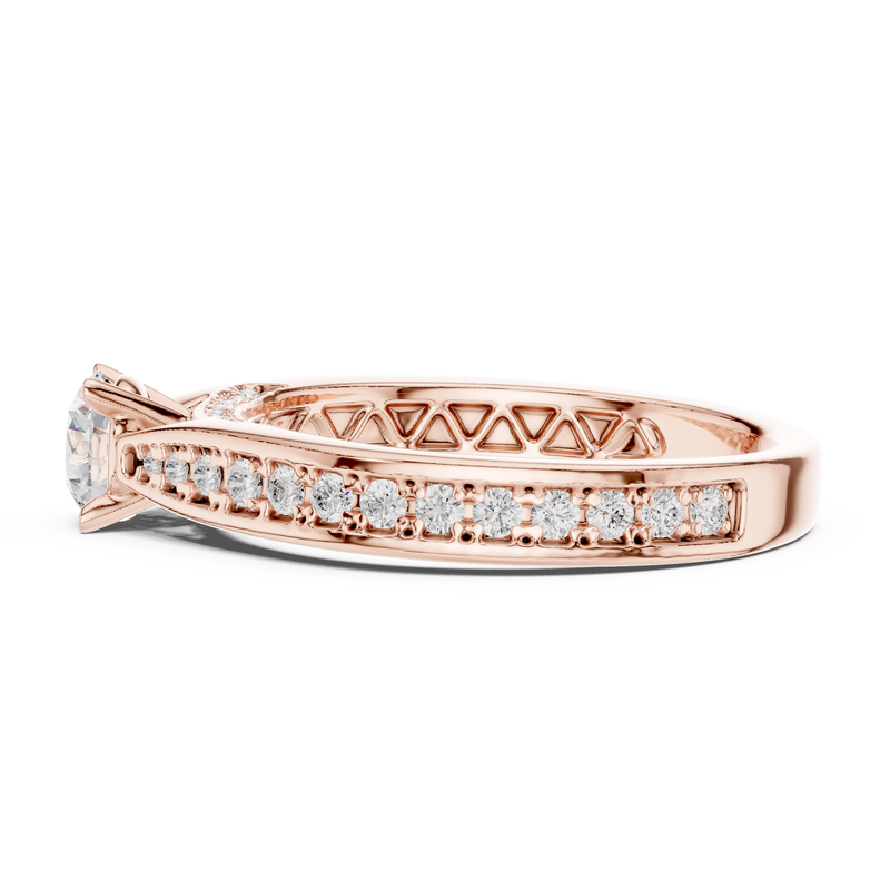 Ladies Ring LR-0311@7 - Rose Gold - Image