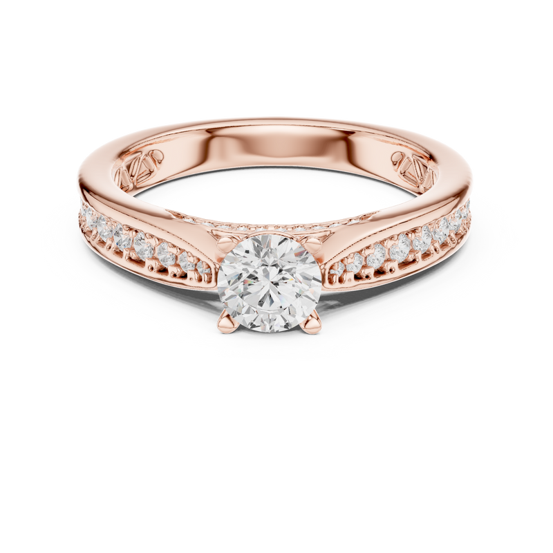 Ladies Ring LR-0311@7 - Rose Gold - Image