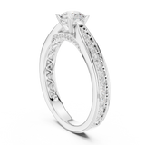 Ladies Ring LR-0311@7 - White Gold - Image