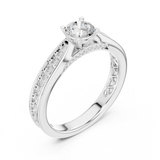 Ladies Ring LR-0311@7 - White Gold - Image