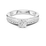 Ladies Ring LR-0311@7 - White Gold - Image