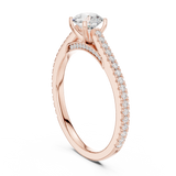 Ladies Ring LR-0312@7 - Rose Gold - Image