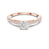 Ladies Ring LR-0312@7 - Rose Gold - Image