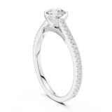 Ladies Ring LR-0312@7 - White Gold - Image