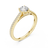 Ladies Ring LR-0312@7 - Yellow Gold - Image