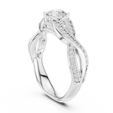 Ladies Ring LR-0315@7 - White Gold - Image