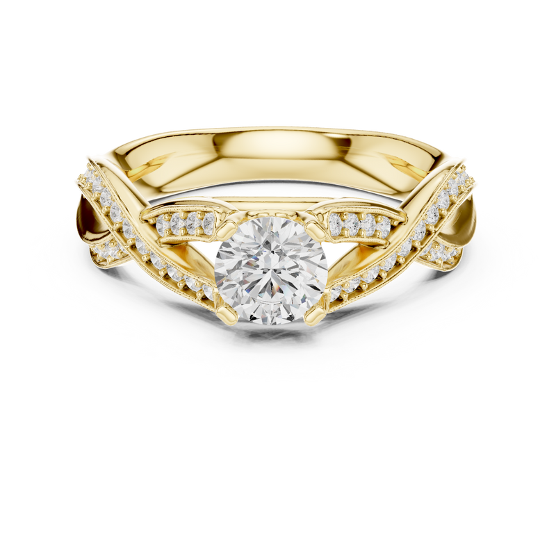Ladies Ring LR-0315@7 - Yellow Gold - Image