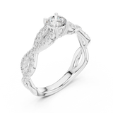 Ladies Ring LR-0316@7 - White Gold - Image