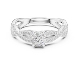 Ladies Ring LR-0316@7 - White Gold - Image