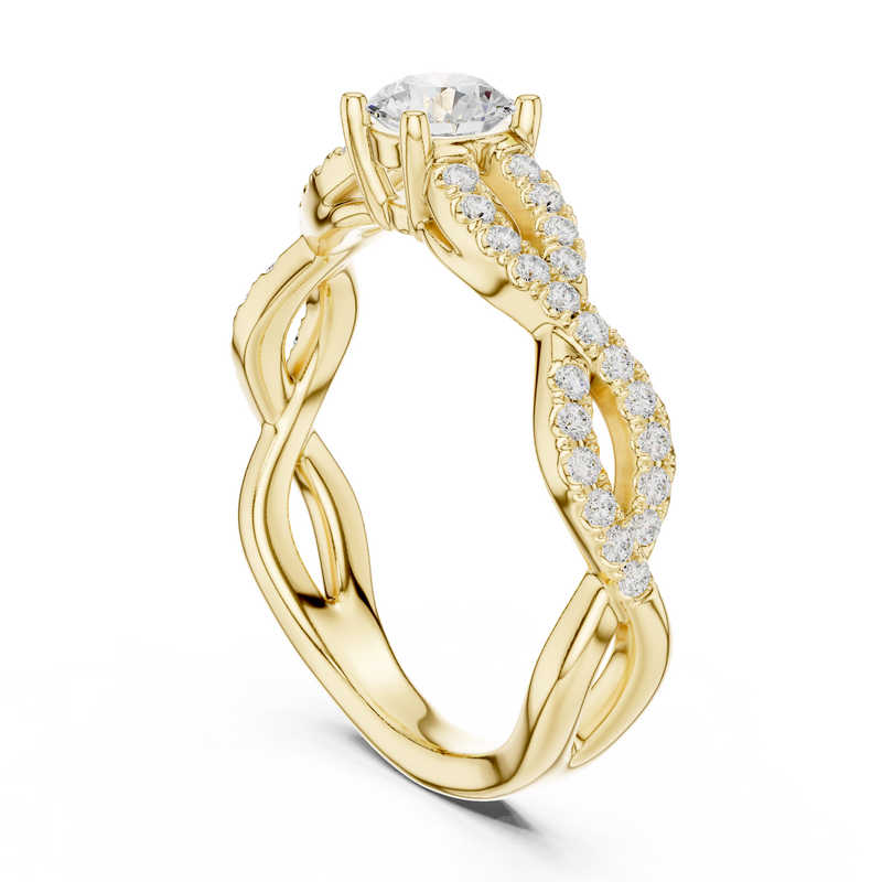 Ladies Ring LR-0316@7 - Yellow Gold - Image