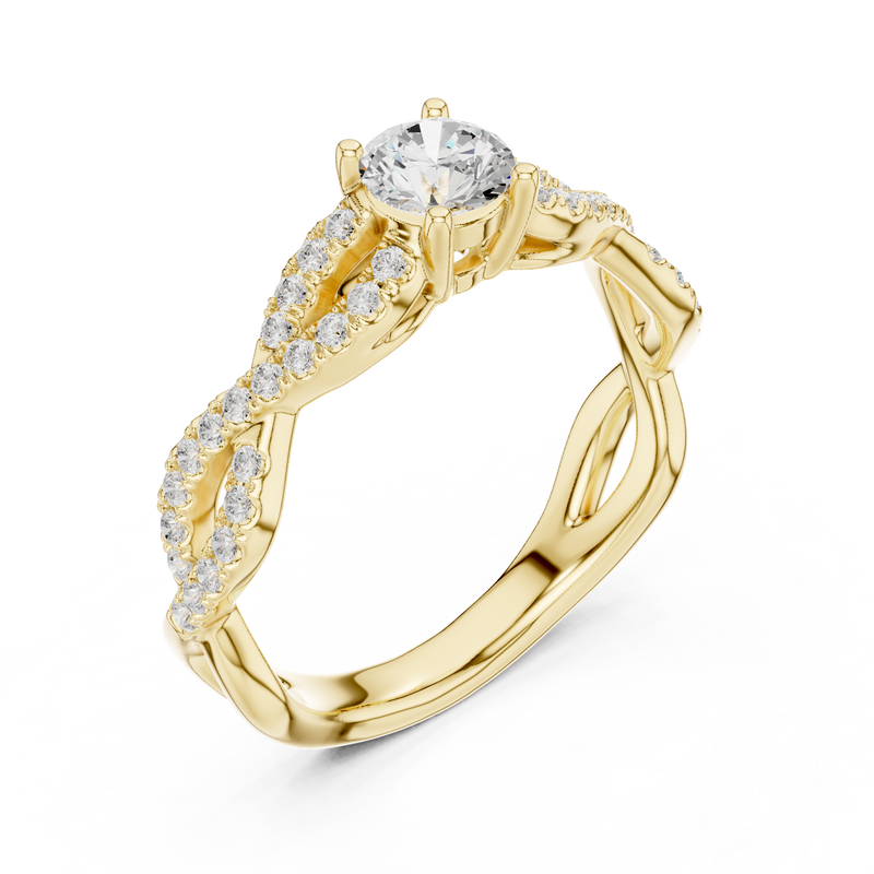 Ladies Ring LR-0316@7 - Yellow Gold - Image