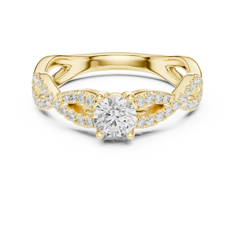 Ladies Ring LR-0316@7 - Yellow Gold - Image