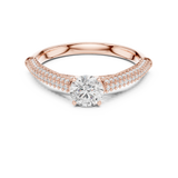 Ladies Ring LR-0317@7 - Rose Gold - Image