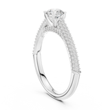 Ladies Ring LR-0317@7 - White Gold - Image