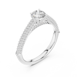 Ladies Ring LR-0317@7 - White Gold - Image