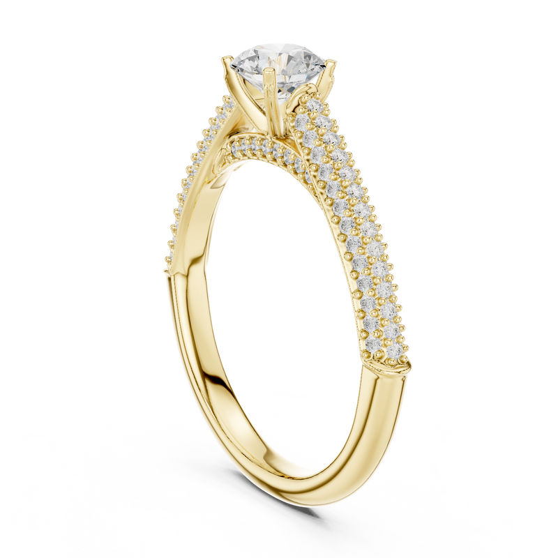 Ladies Ring LR-0317@7 - Yellow Gold - Image