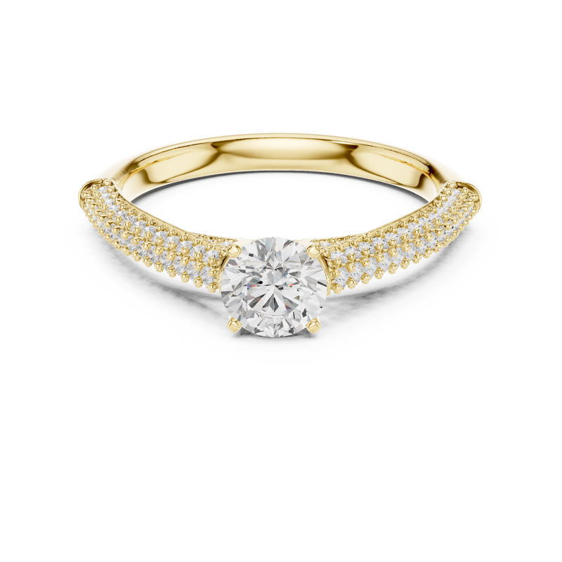 Ladies Ring LR-0317@7 - Yellow Gold - Image