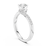 Ladies Ring LR-0320@7 - White Gold - Image