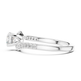Ladies Ring LR-0320@7 - White Gold - Image