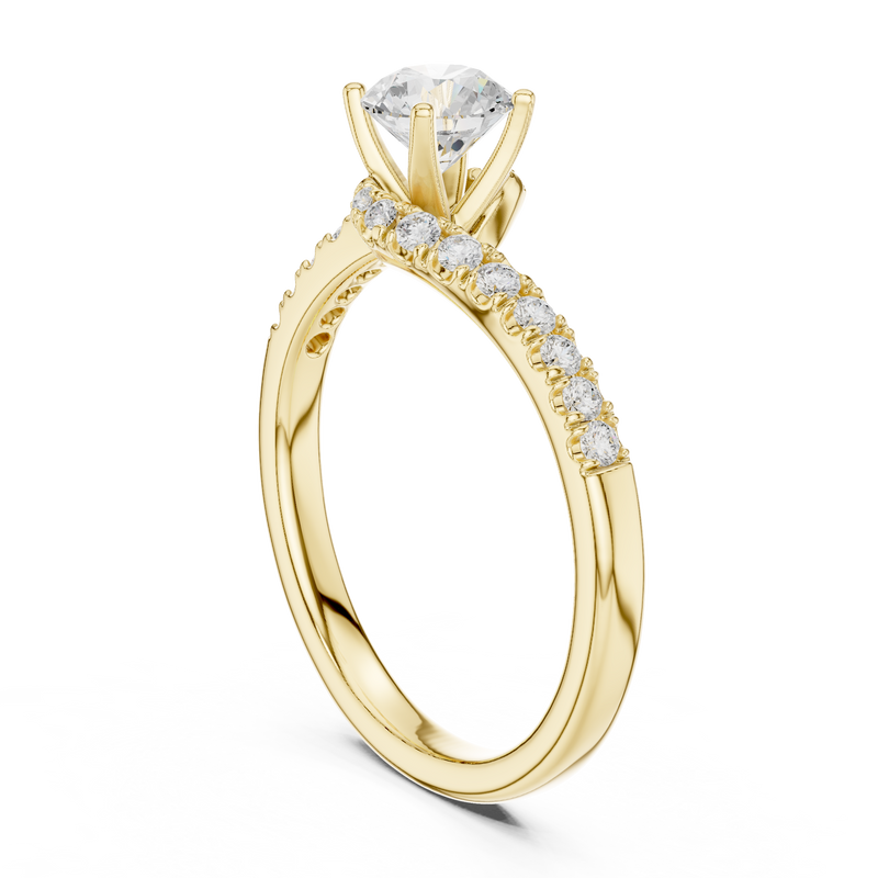 Ladies Ring LR-0320@7 - Yellow Gold - Image