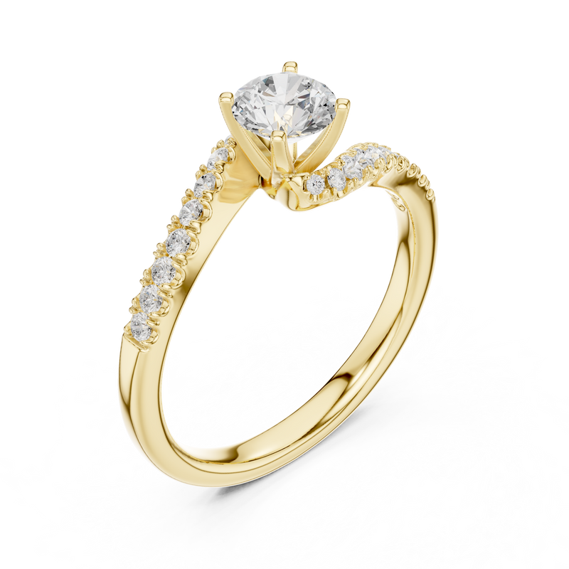 Ladies Ring LR-0320@7 - Yellow Gold - Image