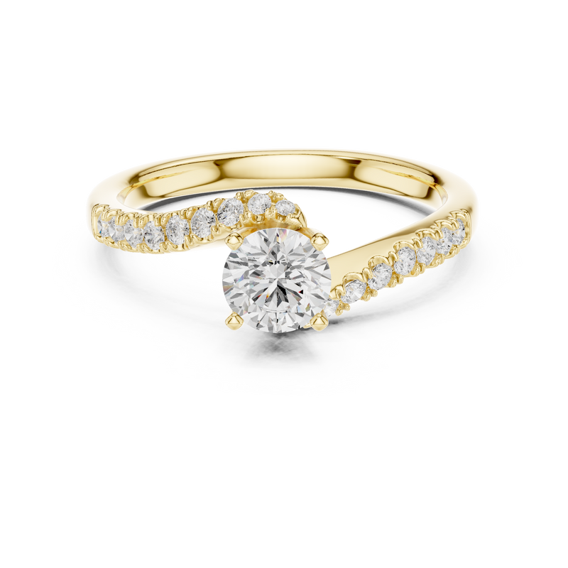 Ladies Ring LR-0320@7 - Yellow Gold - Image