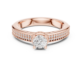 Ladies Ring LR-0321@7 - Rose Gold - Image