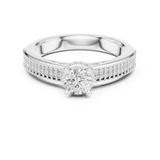 Ladies Ring LR-0321@7 - White Gold - Image