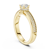 Ladies Ring LR-0321@7 - Yellow Gold - Image