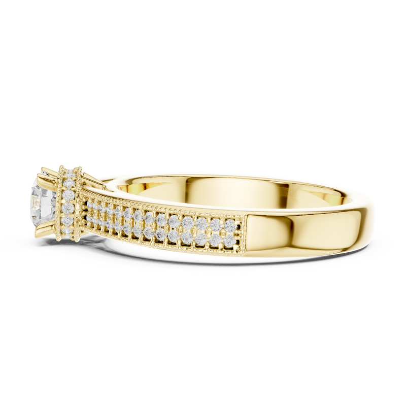 Ladies Ring LR-0321@7 - Yellow Gold - Image
