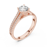 Ladies Ring LR-0326@7 - Rose Gold - Image