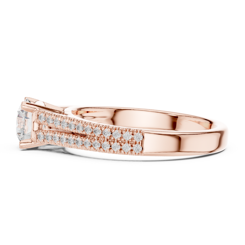 Ladies Ring LR-0326@7 - Rose Gold - Image
