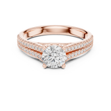 Ladies Ring LR-0326@7 - Rose Gold - Image