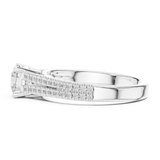 Ladies Ring LR-0326@7 - White Gold - Image