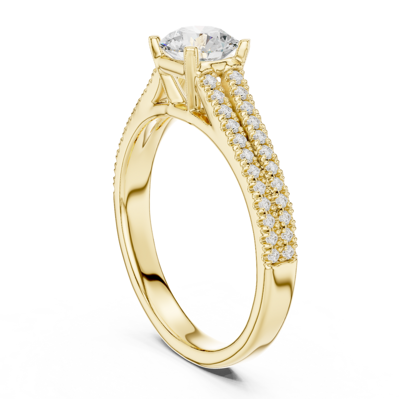 Ladies Ring LR-0326@7 - Yellow Gold - Image